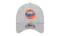 39THIRTY Houston Astros 2023 Clubhouse Flex Fit Hat Gray / Black - Under Brim NE858