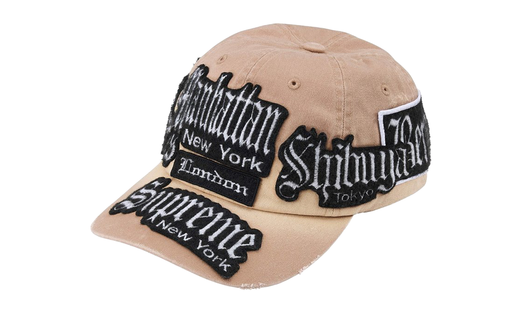City Patches 6-Panel Hat SS26 - Beige SU27537