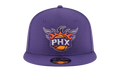 9FIFTY Phoenix Suns Snapback Hat Purple NE1035
