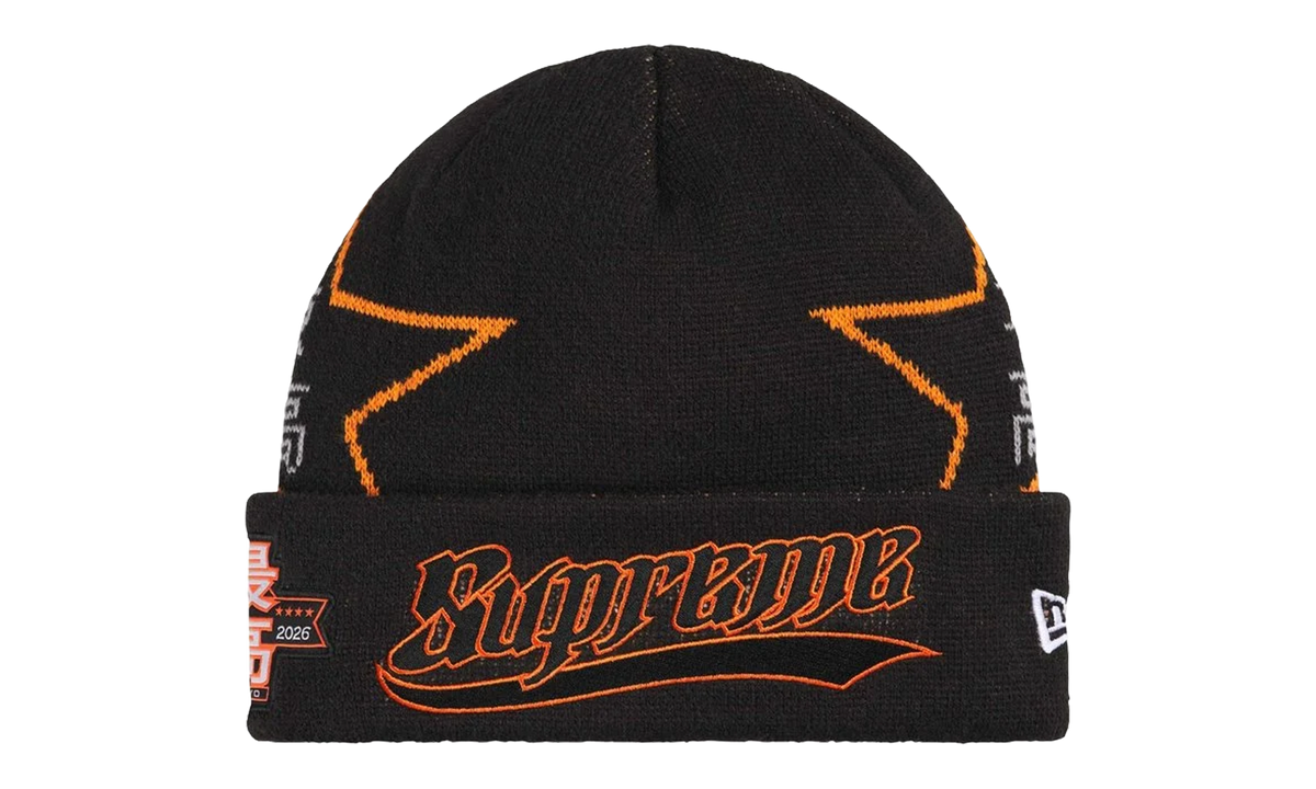 New Era Stars Beanie SS26 - Black SU27665