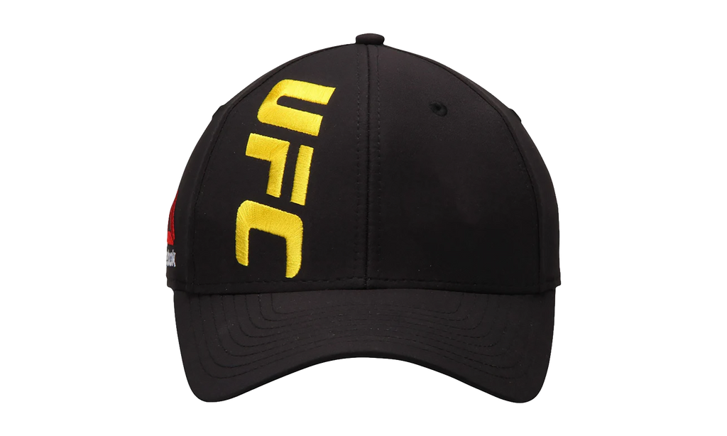 UFC Structured Flex Hat Black / Yellow M642Z B5Y UUFC