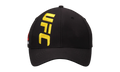 UFC Structured Flex Hat Black / Yellow M642Z B5Y UUFC