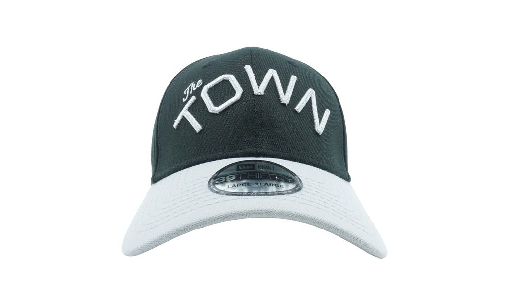 39THIRTY Golden State Warriors 'The Town' Fitted Hat Green / Grey - Visor NE995