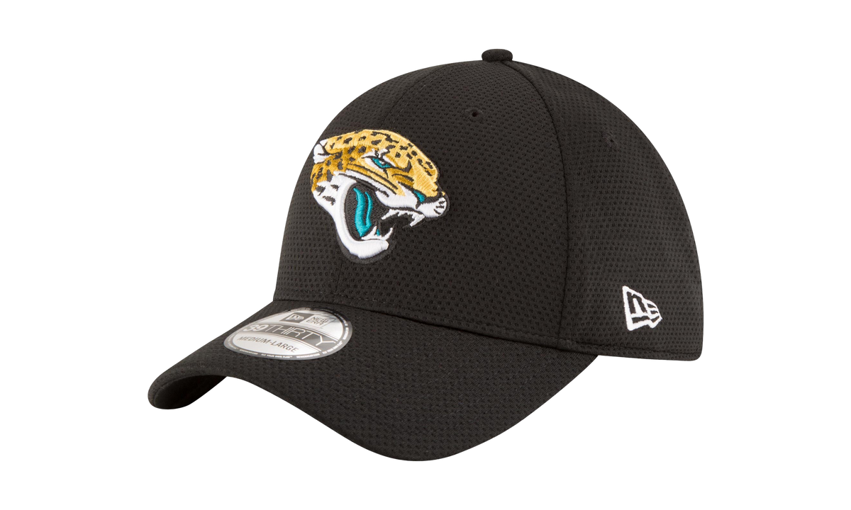 39THIRTY Jacksonville Jaguars Sideline Stretch Fit Hat Black NE593