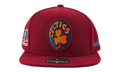NBA Hardwood Classics Fitted Cap Boston Celtics - Cardinal 6HSFSH21251 BCECARD