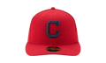 59FIFTY Cleveland Indians Low Profile Authentic Fitted Hat Red NE982
