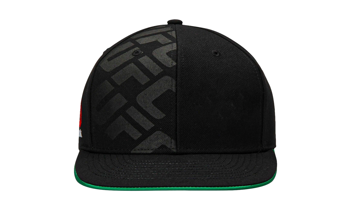 UFC Flatbrim Snapback Hat Black / Green VR56Z BKG UUFC
