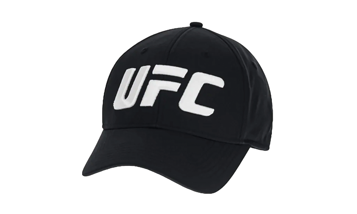 UFC Structured Flex Hat Black/White MZ864 005 UUFC