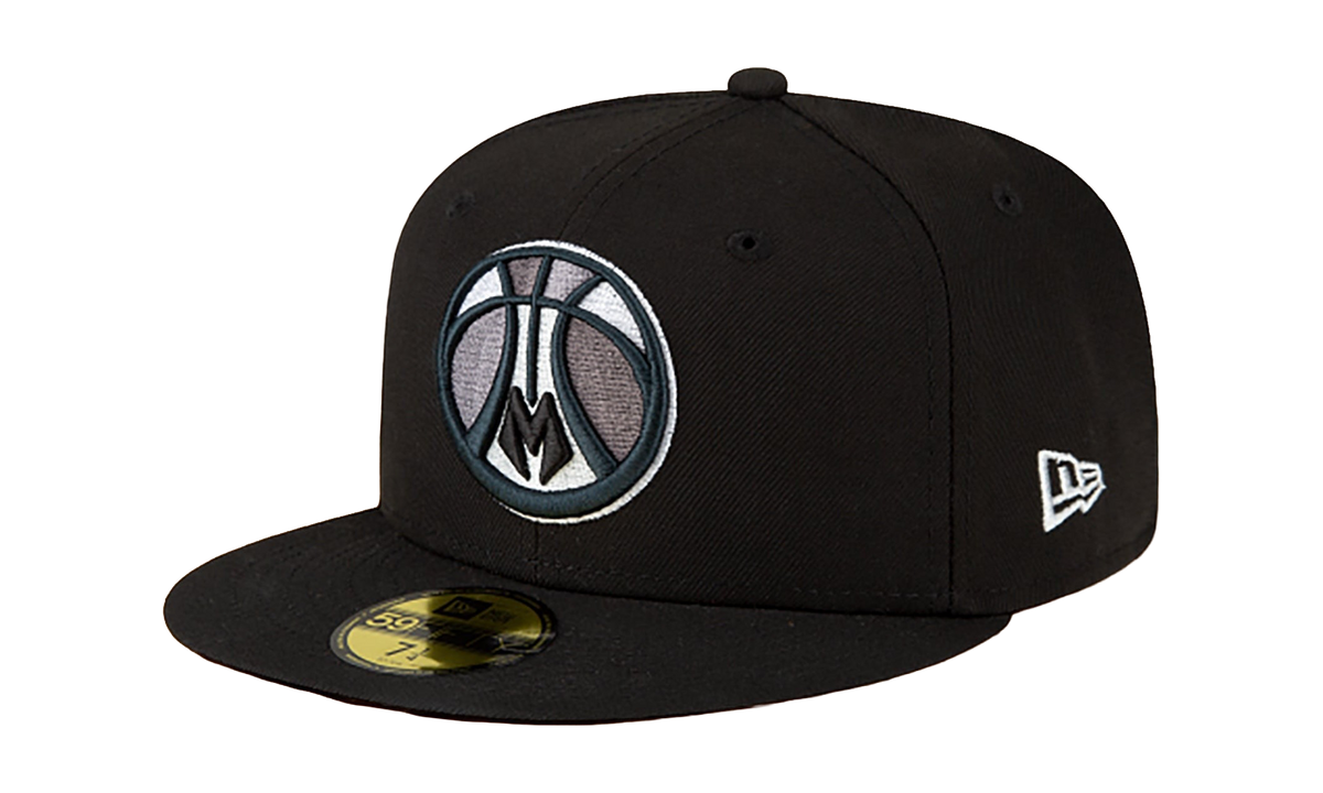 59FIFTY Milwaukee Bucks Fitted Hat Black / Grey - Under Brim NE1091