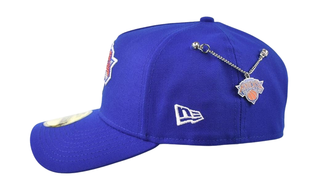 59FORTY NBA26 Draft New York Knicks Rhinestones Fitted Hat Blue 60861528