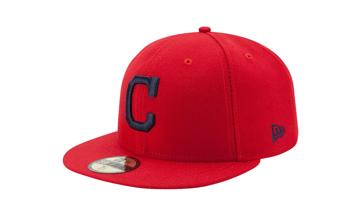 59FIFTY Cleveland Indians On-Field Authentic Collection Fitted Hat Red NE930