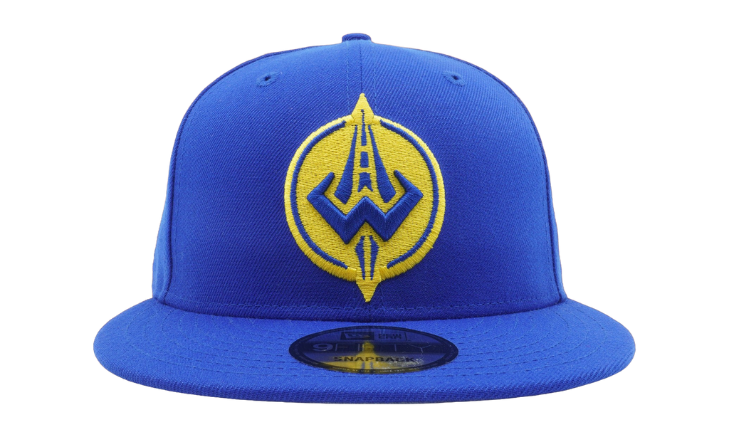 9FIFTY Golden State Warriors Golden Guardians Snapback Hat Royal Blue NE1160
