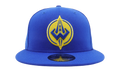 9FIFTY Golden State Warriors Golden Guardians Snapback Hat Royal Blue NE1160