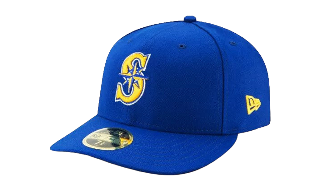 59FIFTY Seattle Mariners Low Profile Authentic Fitted Hat Royal Blue NE991