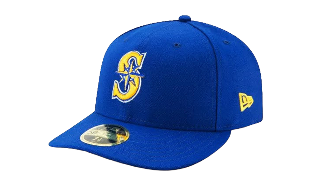 59FIFTY Seattle Mariners Low Profile Authentic Fitted Hat Royal Blue NE991