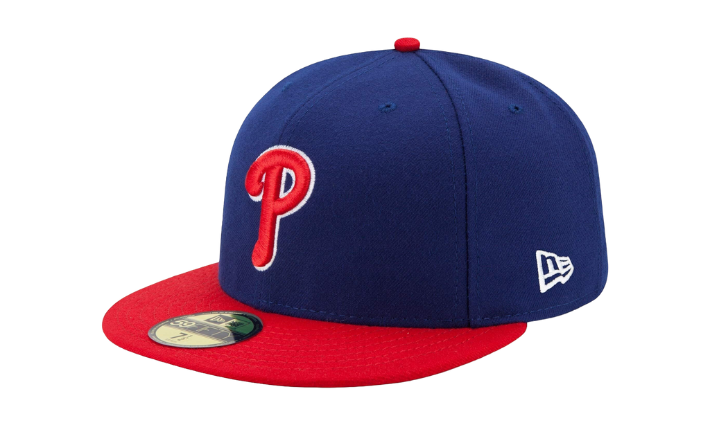 59FIFTY Philadelphia Phillies On-Field Authentic Collection Fitted Hat Blue / Red - Brim / Black - Under Brim NE968