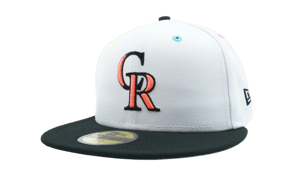 59FIFTY Colorado Rockies 25th Anniversary Fitted Hat Light Grey / Dark Green/ Grey - Under Brim NE830