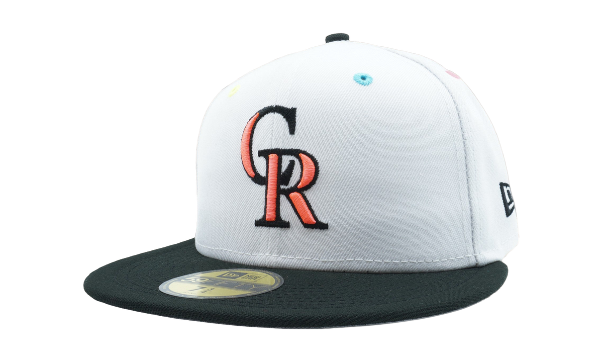 59FIFTY Colorado Rockies 25th Anniversary Fitted Hat Light Grey / Dark Green/ Grey - Under Brim NE830