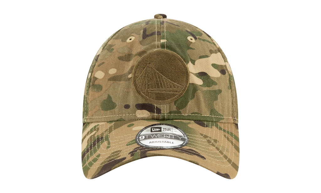 9TWENTY Golden State Warriors Crew Class Camo Adjustable Hat Camo NE1164