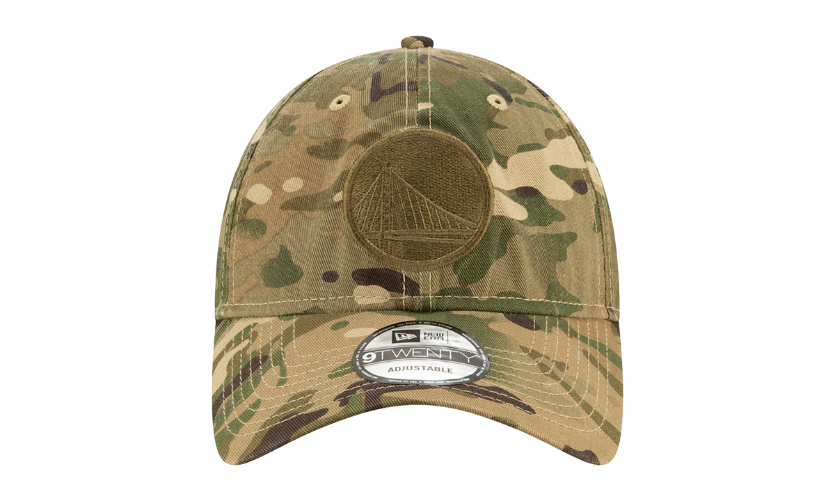 9TWENTY Golden State Warriors Crew Class Camo Adjustable Hat Camo NE1164