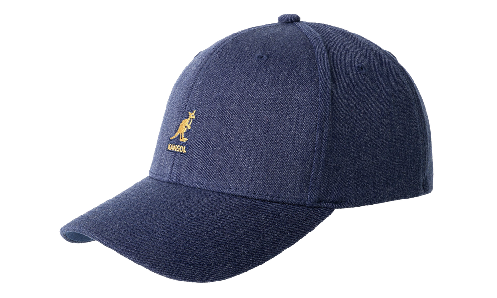 Wool Flexfit Baseball Cap Denim 8650BC DN425