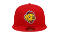 59FIFTY Toledo Mud Hens Theme Night Fitted Hat Red / Black - Under Brim NE777