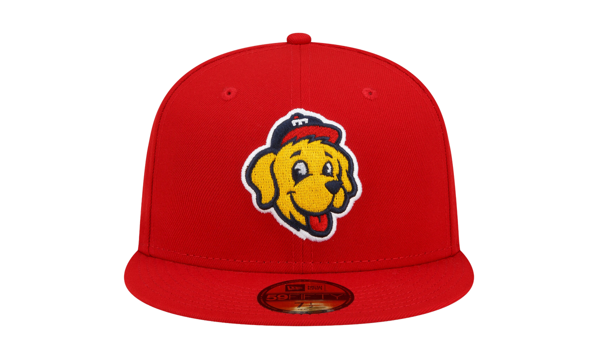 59FIFTY Toledo Mud Hens Theme Night Fitted Hat Red / Black - Under Brim NE777