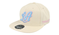 NBA Hardwood Classics Fitted Cap Los Angeles Lakers - Off White 6HSFSH21247 LALOFWH