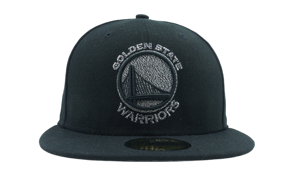 59FIFTY Golden State Warriors Team Twisted Fitted Hat Black NE1127