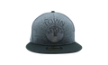 59FIFTY Golden State Warriors Heather Huge Fit Fitted Hat Heather Grey / Dark Green / Grey - Under Brim NE680