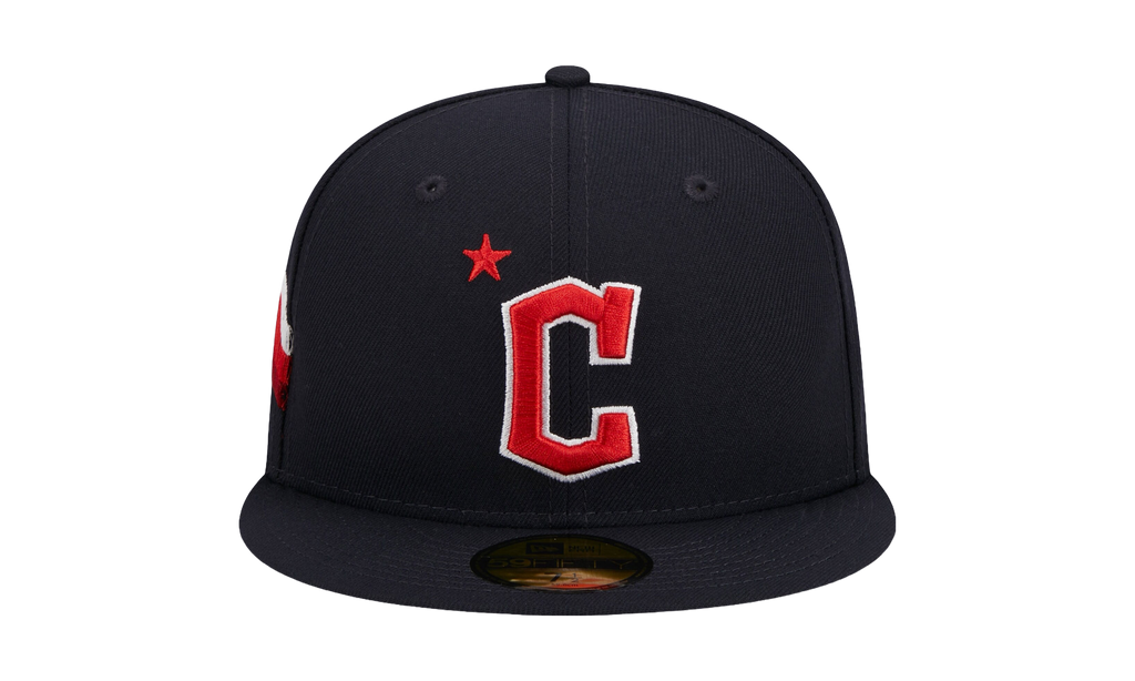59FIFTY Cleveland Guardians 2023 All Star Game Fitted Hat Black / Grey - Under Brim NE918