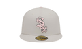 59FIFTY Chicago White Sox Mother's Day On-Field Fitted Hat Khaki / Pink - Under Brim NE903