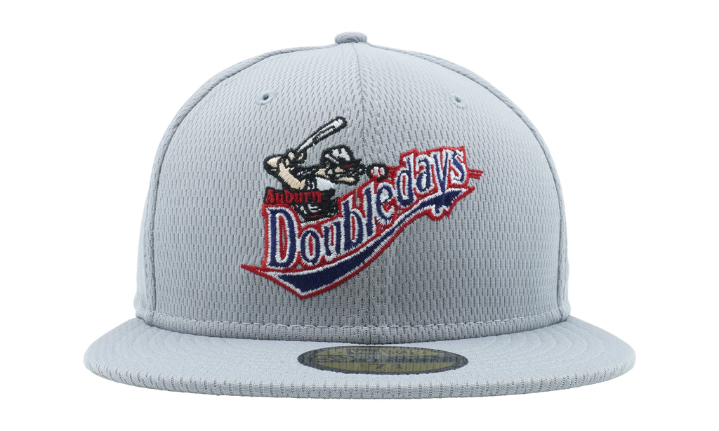 59FIFTY Auburn Doubledays Batting Practice Fitted Hat Gray NE737