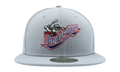 59FIFTY Auburn Doubledays Batting Practice Fitted Hat Gray NE737