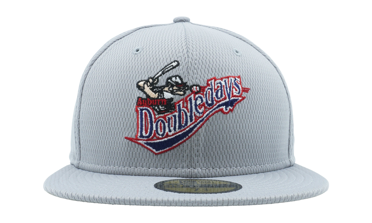 59FIFTY Auburn Doubledays Batting Practice Fitted Hat Gray NE737