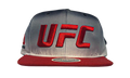 UFC Sublimated Flat Brim Snapback Hat Grey / Red VT47Z RED UUFC
