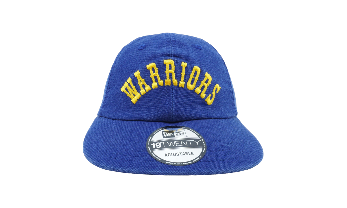 9FIFTY Golden State Warriors Hardwood Classics Night Snapback Hat Blue / White / Blue - Brim NE648