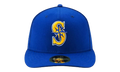 59FIFTY Seattle Mariners Low Profile Authentic Fitted Hat Royal Blue NE991