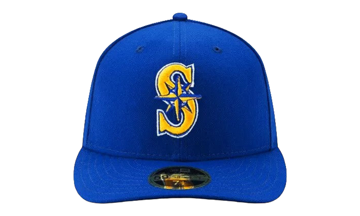 59FIFTY Seattle Mariners Low Profile Authentic Fitted Hat Royal Blue NE991