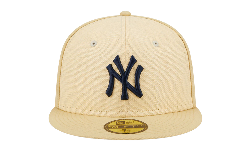 59FIFTY New York Yankees 50th Year Fitted Hat Beige / Grey - Under Brim NE928