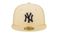 59FIFTY New York Yankees 50th Year Fitted Hat Beige / Grey - Under Brim NE928