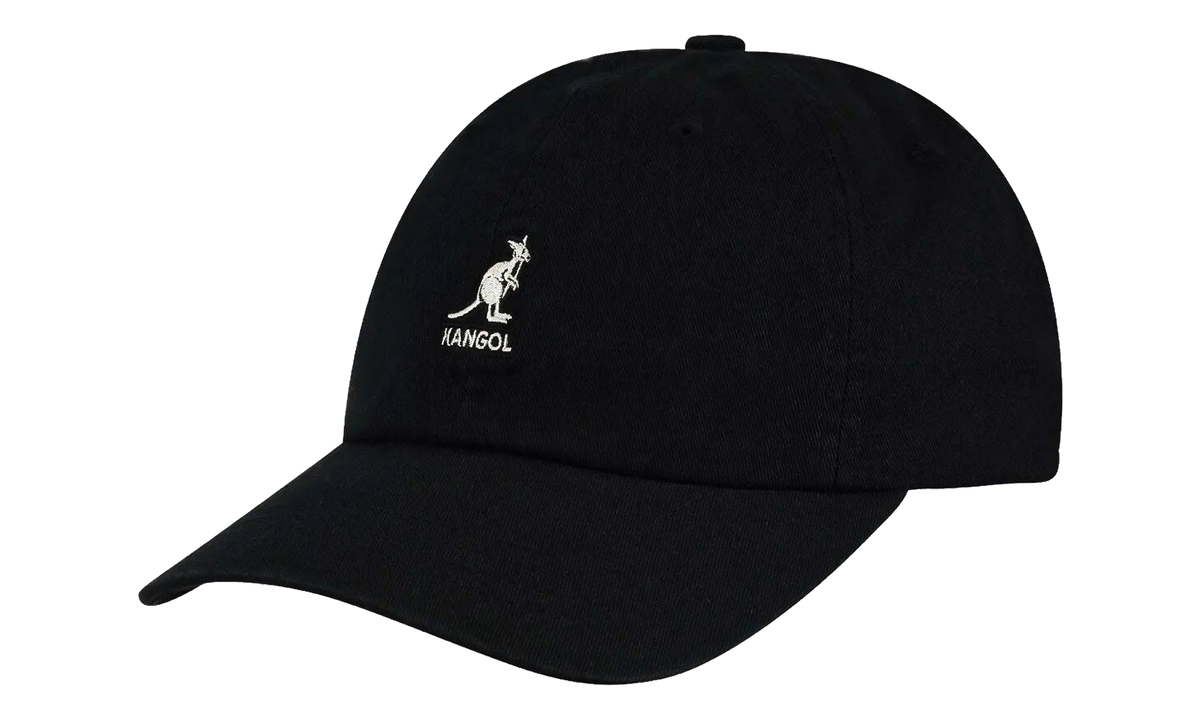 Washed Baseball Cap Black K5165HT BK001