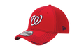 39THIRTY Washington Nationals Classic Neo Team Flex Fit Hat Red / Black - Stitch NE571