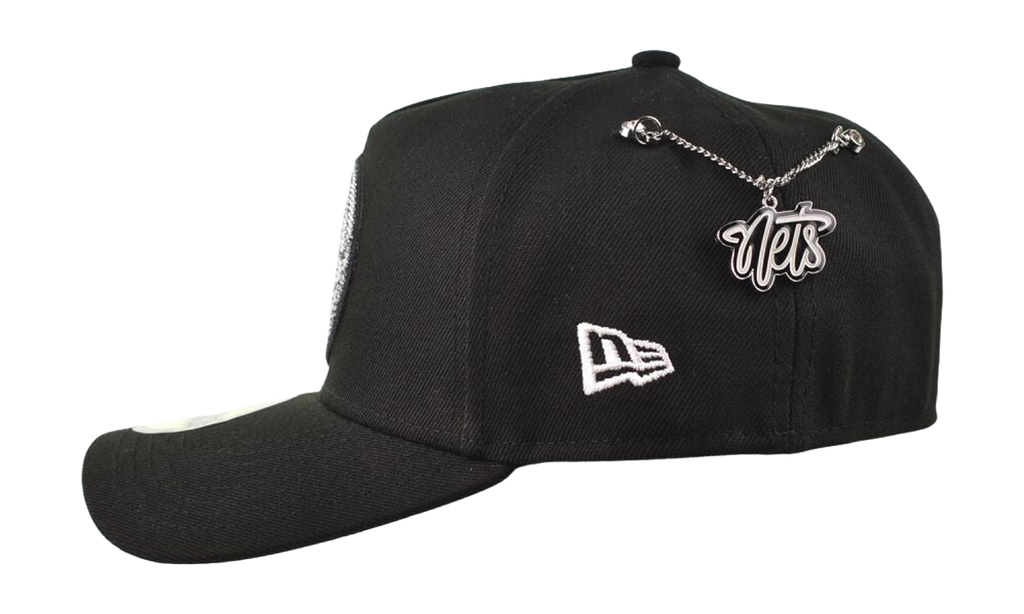 59FORTY NBA26 Brooklyn Nets Rhinestones Fitted Hat Black 60861352