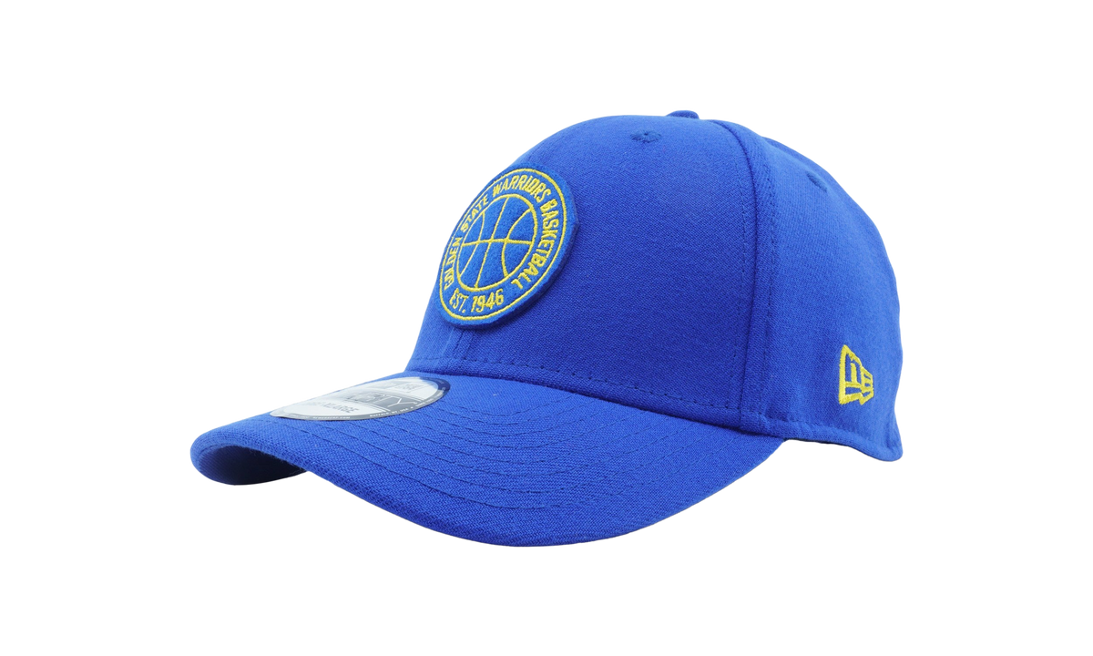 39THIRTY Golden State Warriors Hardwood Classics Night Fitted Hat Blue NE707