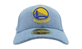 59FIFTY Golden State Warriors On The Court Heather Ace Fitted Hat Light Denim NE1126