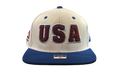 UFC USA Flexfit Hat White / Maroon / Royal Blue M770Z WTE UUSRD