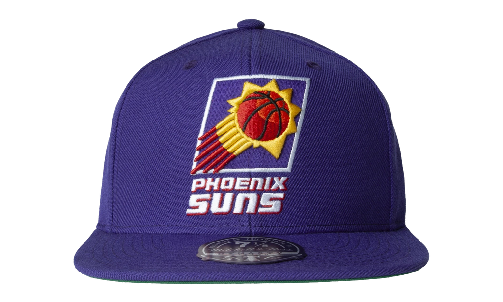 NBA Hardwood Classics Team Ground 2.0 Fitted Cap Phoenix Suns - Purple HHSF3259 PSUYYPPPPURP