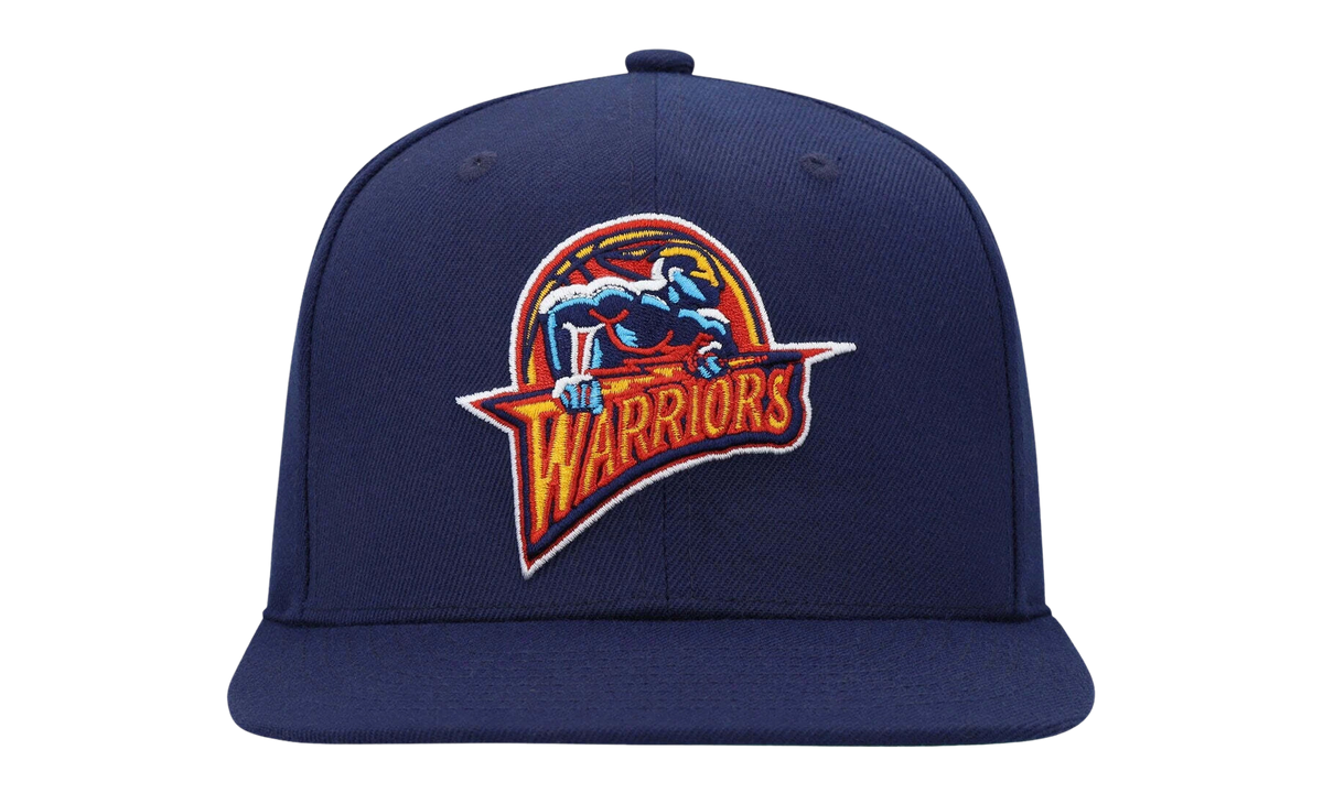 NBA Hardwood Classics Team Ground 2.0 Fitted Cap Golden State Warriors - Navy HHSF3259 GSWYYPPPNAVY