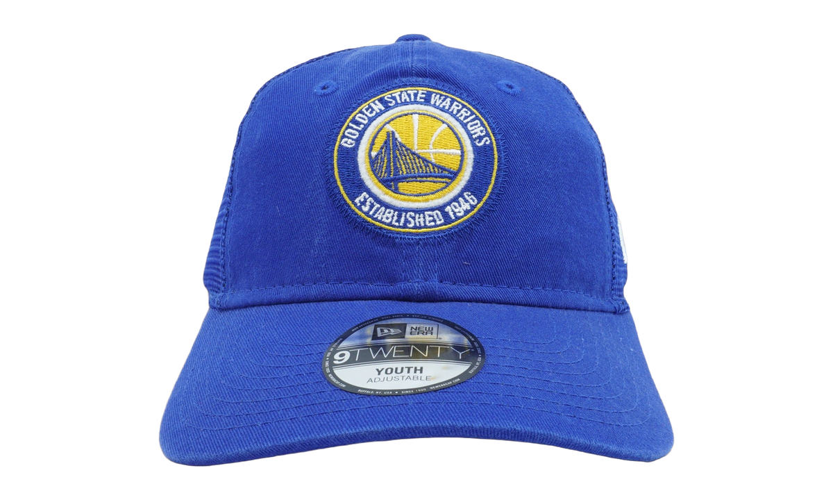 9TWENTY Golden State Warriors 1946 Snapback Hat Youth Blue NE1171